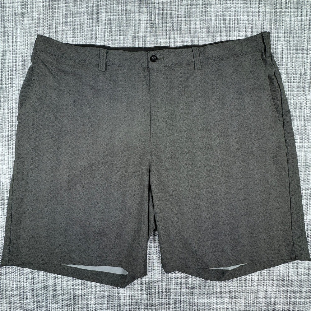 Reebok Golf Mens Shorts 52 Gray Stretch Performance Flat Front Pockets Big Tall